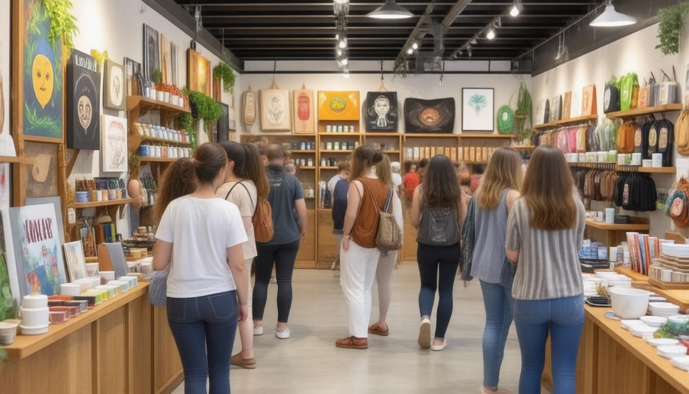 Discover Unique Treasures: Support Small Businesses with Eco-Friendly Custom Art, Apparel, and Accessories