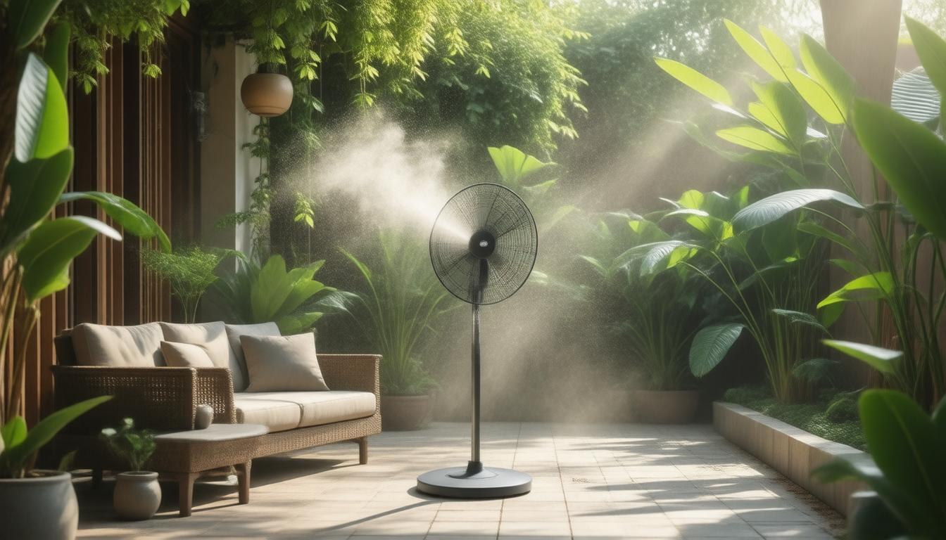 Installation and Maintenance Tips for Misting Fans