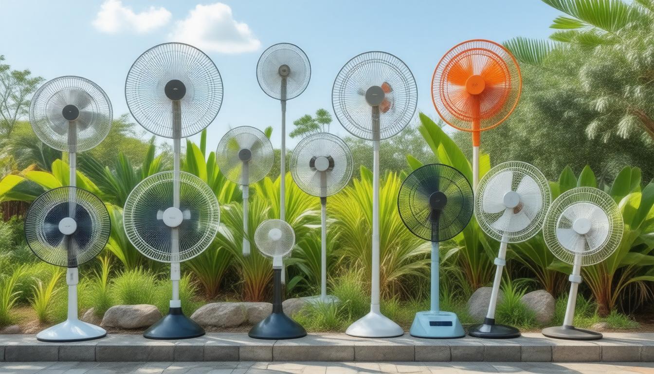 Popular Models of Eco-Friendly Solar-Powered Fans in South Africa
