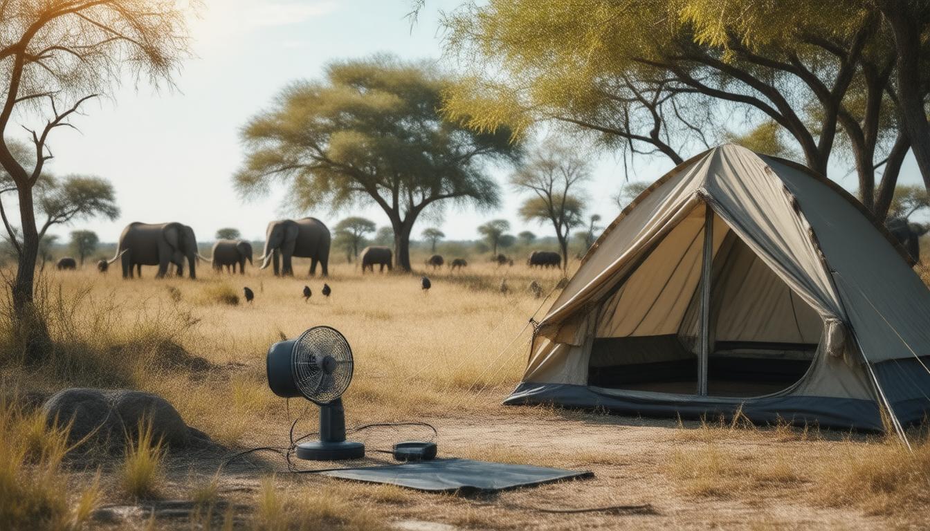 The Best Cordless Fans for Camping Trips in Kruger Park: Stay Cool and Comfortable in the Wild!