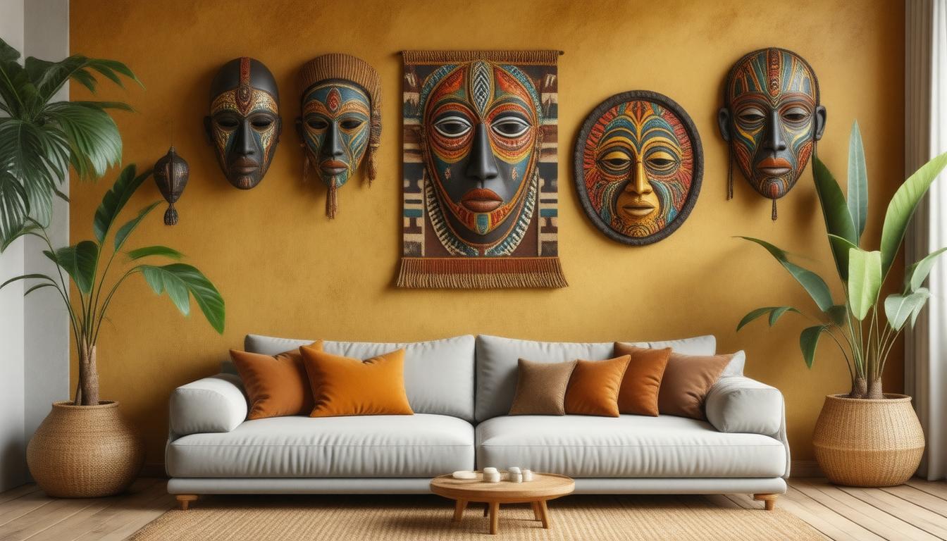 Explore Unique African-Inspired Wall Decor Ideas to Transform Your Space
