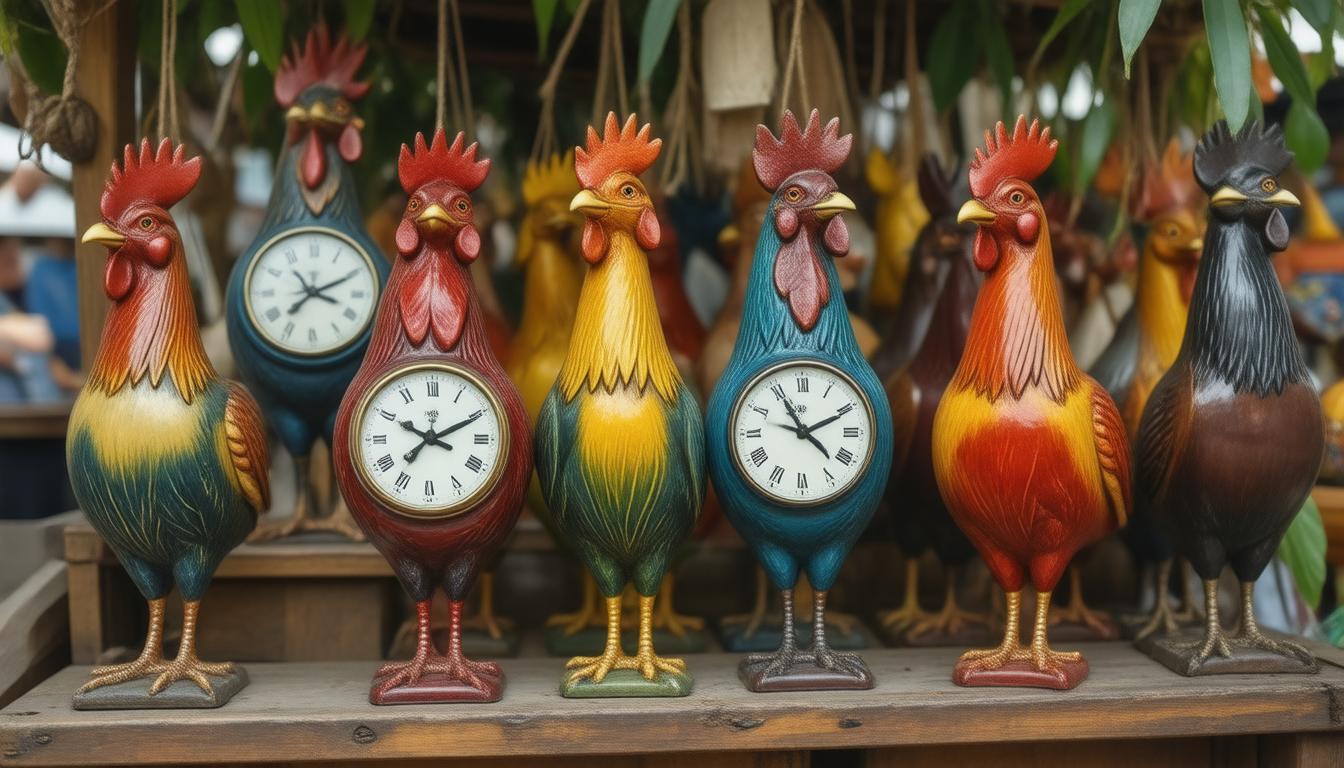 Where to Buy Rooster Shaped Clocks in South Africa