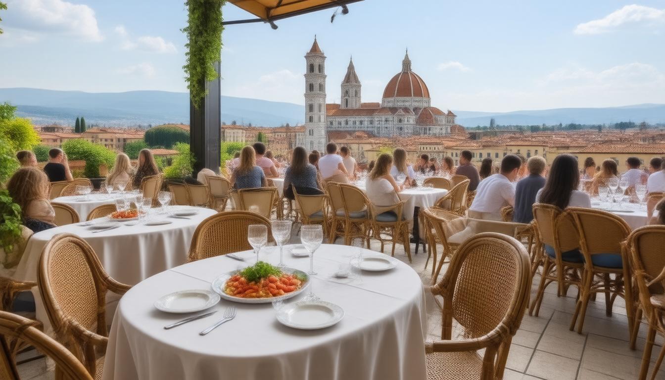 Discover the <b>Best Restaurants in Florence</b>: A Culinary Journey Through the Heart of Tuscany’ style=’display: block; margin: auto; max-width: 100%; height: auto;’></p><h2>Key Takeaways</h2><ul><li>Florence boasts a vibrant culinary scene that showcases the rich flavors of Tuscany.</li><li>Top fine dining restaurants in Florence offer exquisite dishes that reflect the region’s culinary excellence.</li><li>Hidden gems provide casual dining experiences and local favorites that are often overlooked by tourists.</li><li>Exploring traditional Tuscan cuisine reveals the authentic tastes of the region, from pasta to meats and sauces.</li><li>No visit to Florence is complete without sampling its renowned gelato and desserts, perfect for a sweet treat.</li></ul><h3>Introduction to Florence’s Culinary Scene</h3><p>Florence, the capital of Italy’s Tuscany region, is not just a paradise for art lovers and history enthusiasts but also a gastronomic heaven that boasts some of the <b>best restaurants in Florence</b>.</p><p>The city’s culinary scene is a vibrant tapestry woven from traditional Tuscan flavors and innovative modern techniques, ensuring that both locals and tourists can indulge in a delightful range of dining experiences.</p><p>From quaint trattorias serving authentic ribollita to upscale eateries offering contemporary interpretations of classic dishes, Florence’s best restaurants showcase the richness of local ingredients and culinary heritage.</p><p>As you explore the winding streets of this picturesque city, you’ll find an array of dining options that reflect the true essence of Italian cuisine, making it essential for every visitor to savor the tastes that define this beautiful destination.</p><h3>Top Fine Dining Restaurants</h3><p>When it comes to exploring the <b>best restaurants in Florence</b>, the city’s culinary scene offers a stunning array of fine dining options that showcase the rich flavors of Tuscan cuisine.</p><p>From Michelin-starred establishments to charming bistros with a focus on local ingredients, Florence is a haven for food lovers.</p><p>If you’re searching for an exceptional dining experience, be sure to visit places like Enoteca Pitti Gola e Cantina, where exquisite wine pairings complement seasonal dishes made with fresh, regional produce.</p><p>Another standout is La Pergola, renowned for its elegant atmosphere and masterfully crafted meals that honor traditional Italian recipes while incorporating innovative techniques.</p><p>The River Café, situated with a stunning view of the Arno River, offers a magical setting paired with a menu that highlights the essence of Florence’s culinary artistry.</p><p>These top fine dining restaurants not only promise delicious meals but also an unforgettable experience that truly captures the essence of this beautiful city.</p><blockquote><p>‘Food is our common ground, a universal experience.’ – James Beard</p></blockquote><p><a href=