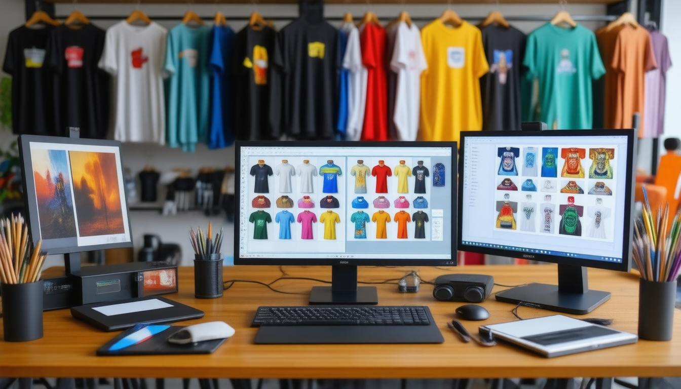 Tools and Software for T-Shirt Design