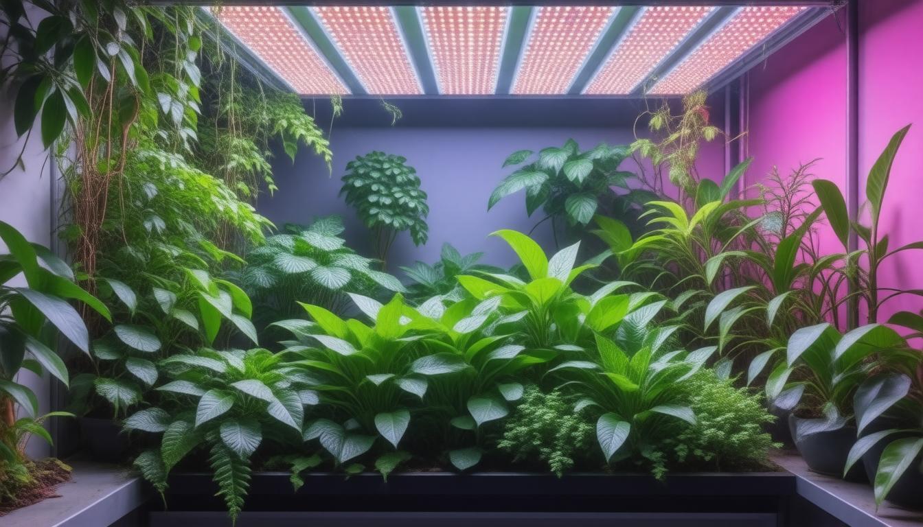 Using a Combination of LED Colors for Optimal Growth