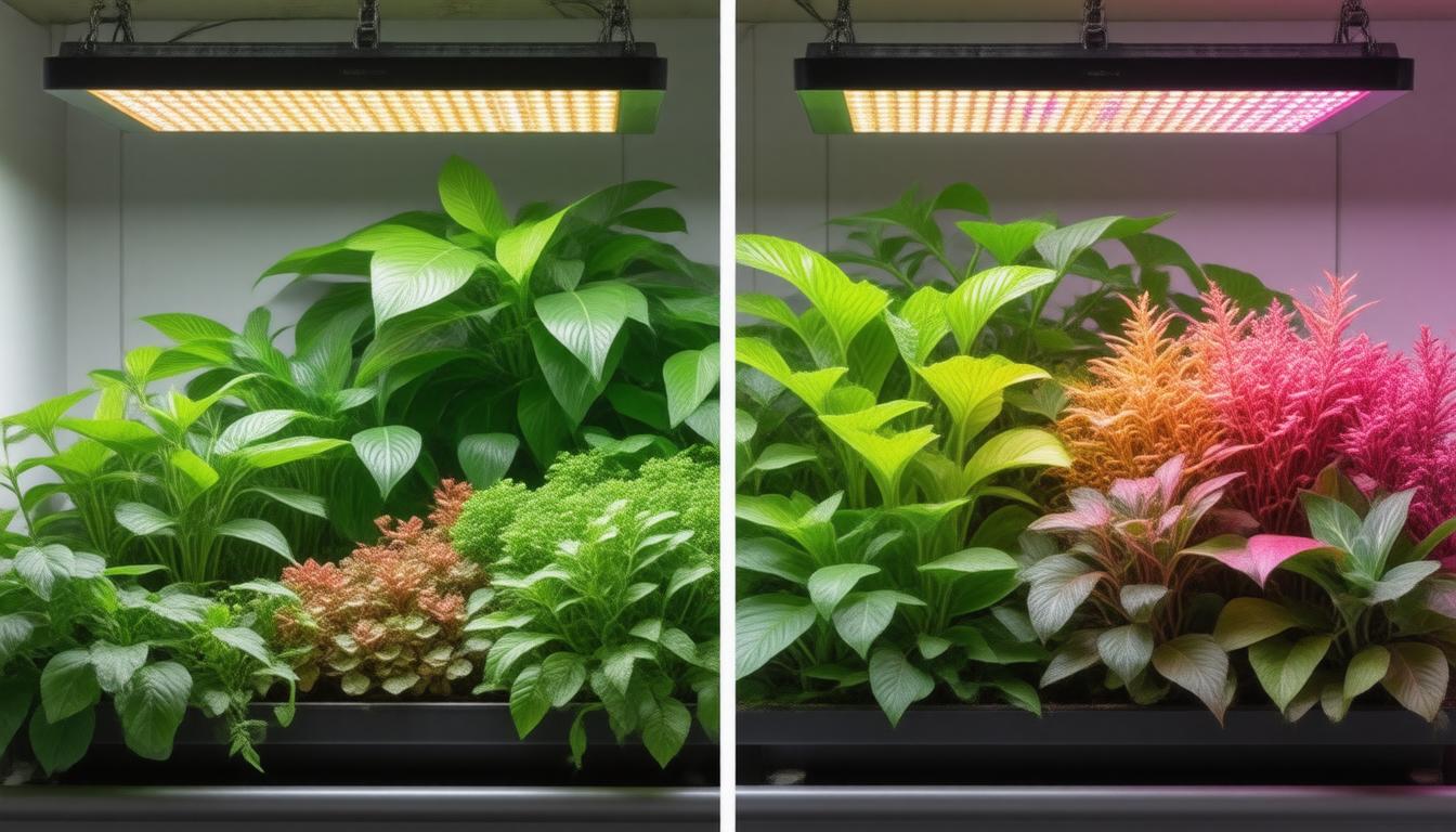 Comparative Energy Consumption: LED vs. Traditional Grow Lights