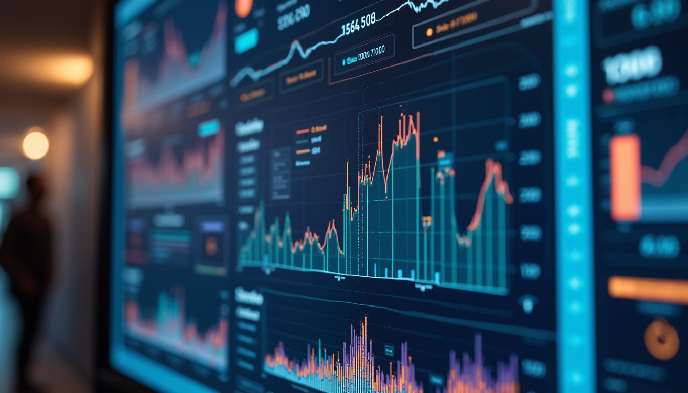  Digital inventory management screen displaying National Stock Number system and data charts
