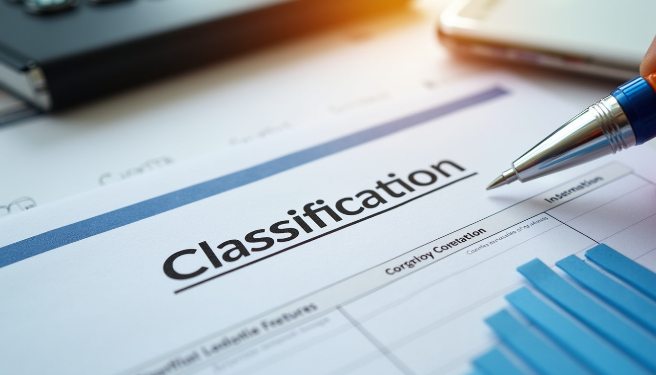  detailed customs classification process, international trade documents, professional business setting
