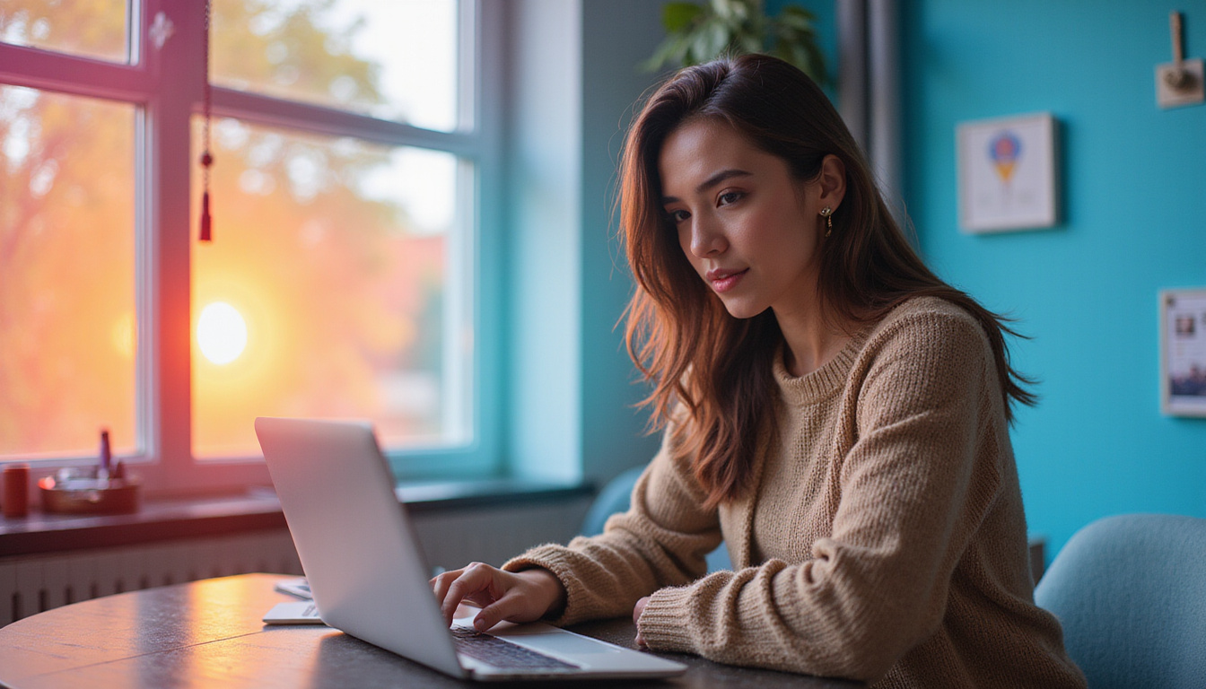  professional marketer connecting with diverse Web3 influencers in a virtual space