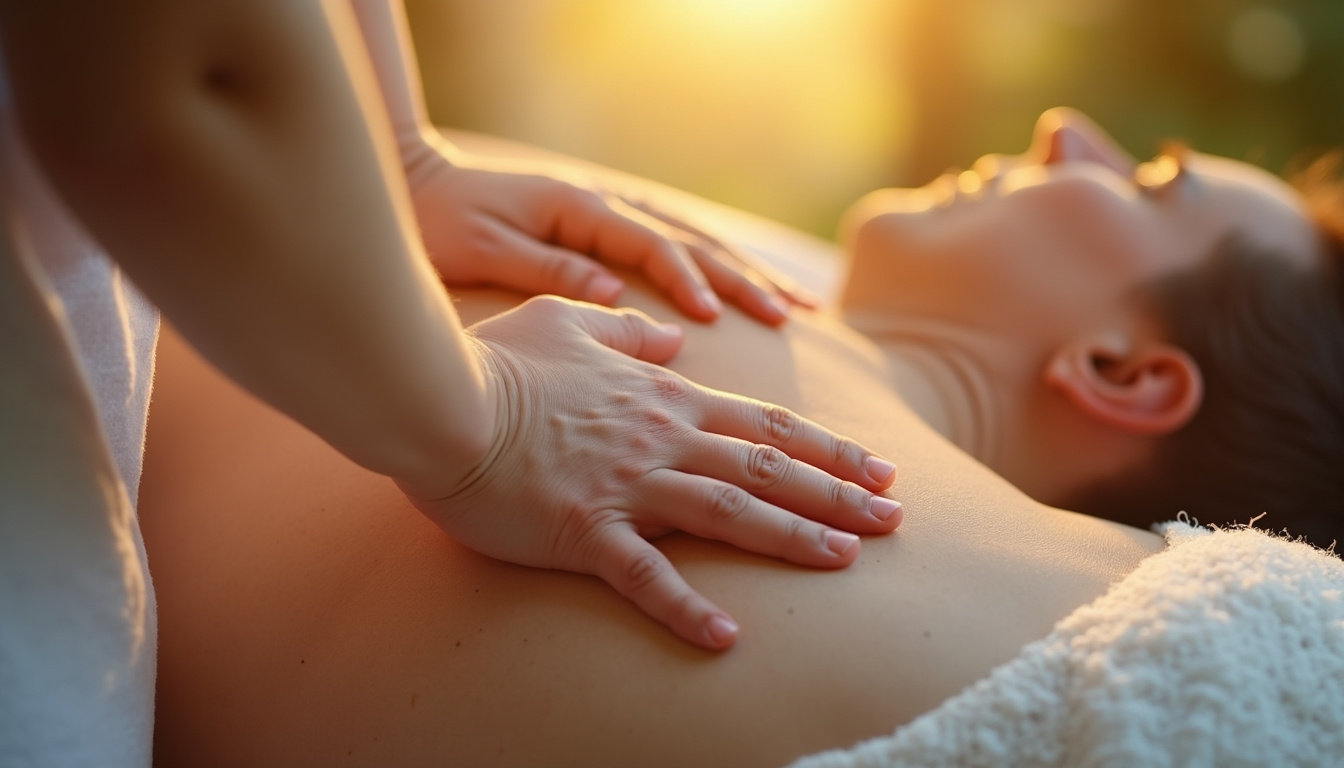  close-up of therapist