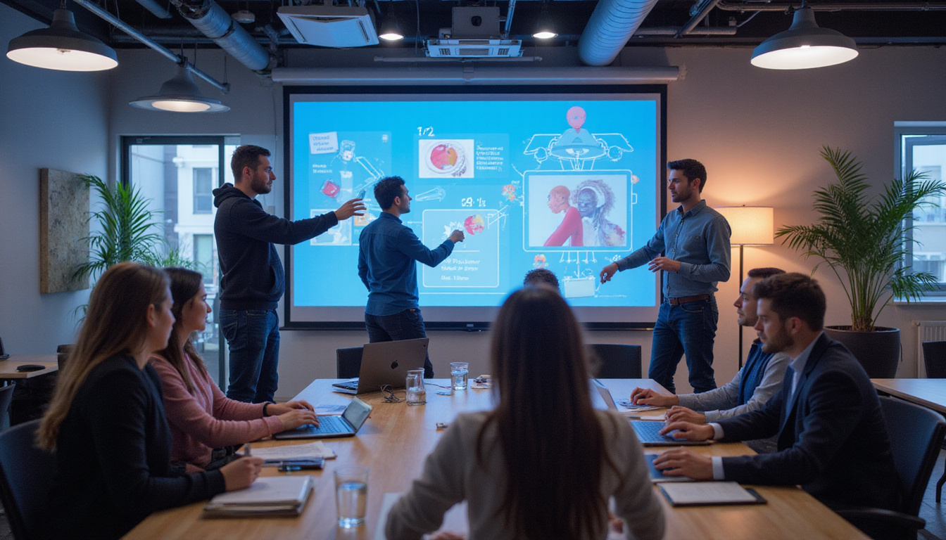 Employees Engaging Technology Digital Employee Engagement Strategies to Boost Workplace Productivity ...
