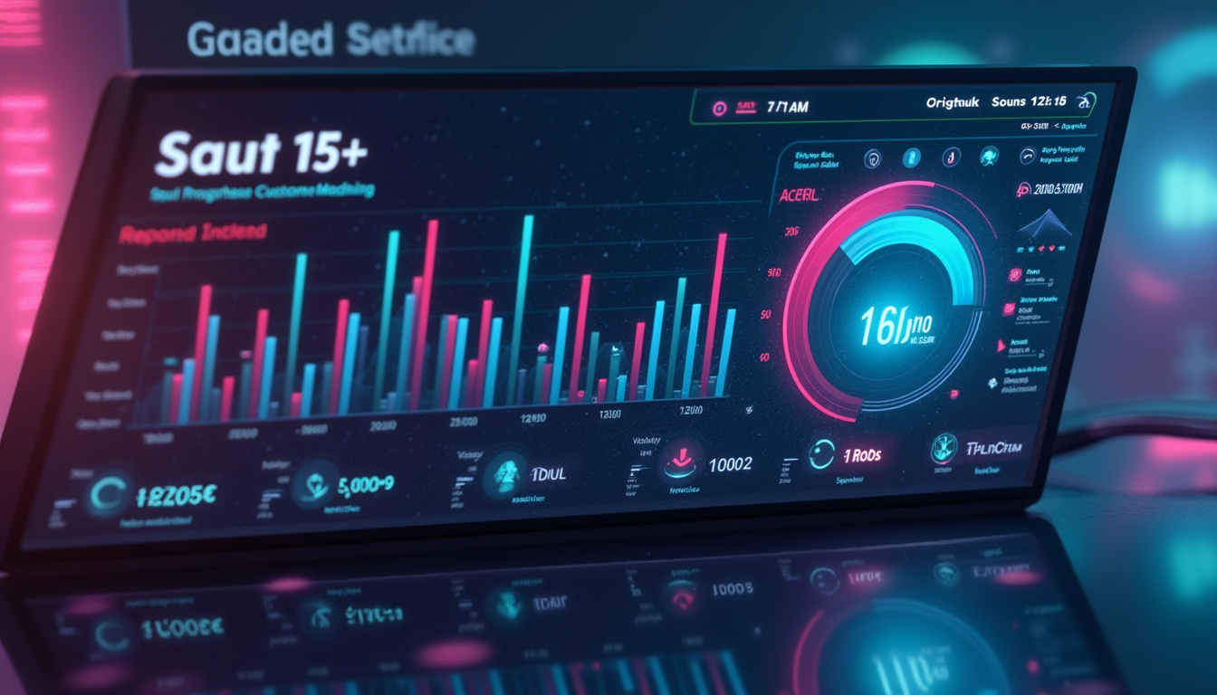  futuristic customer service dashboard displaying phone call analytics and response times