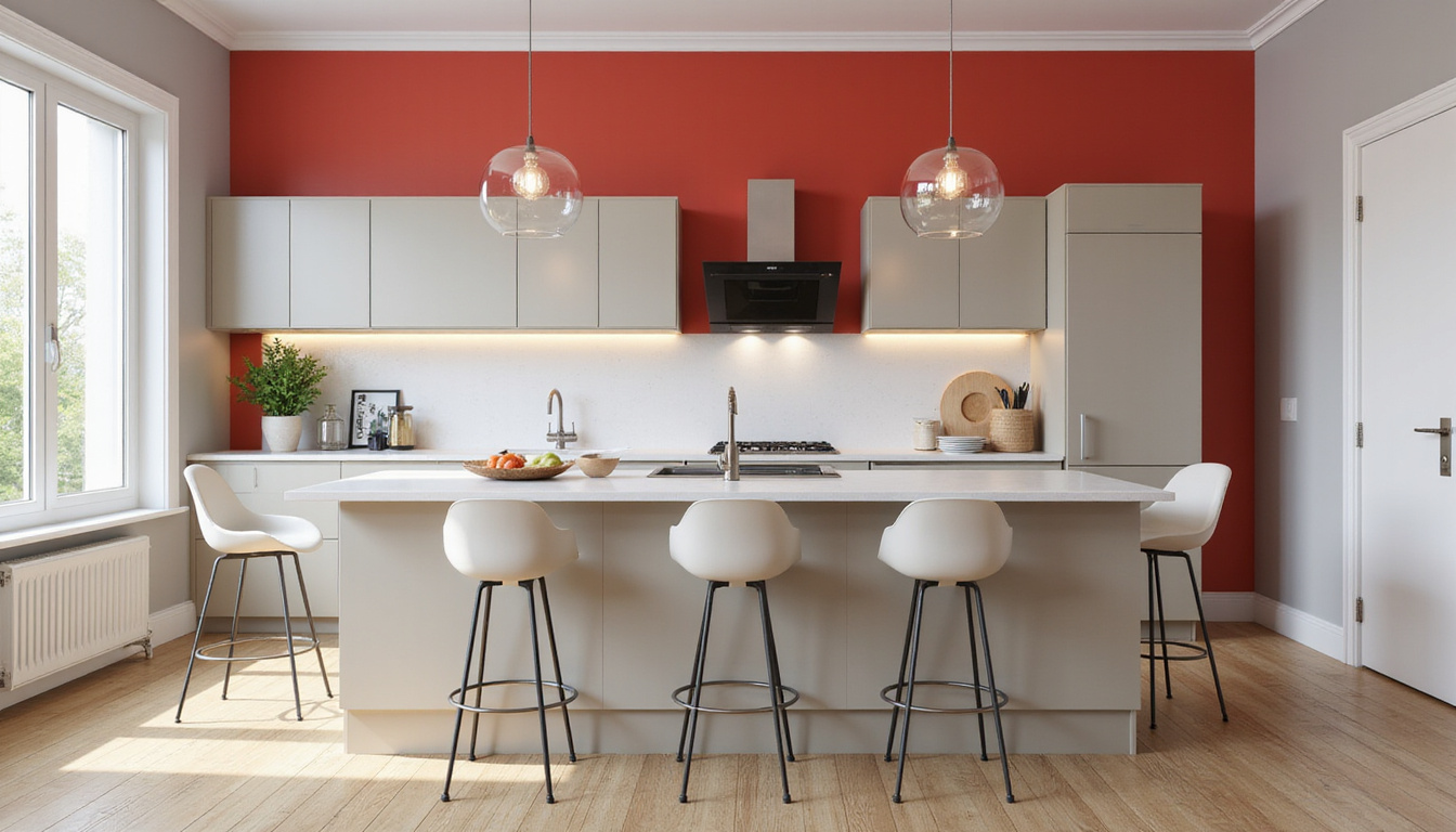  Stylish kitchen makeover with sleek cabinetry and elegant countertops