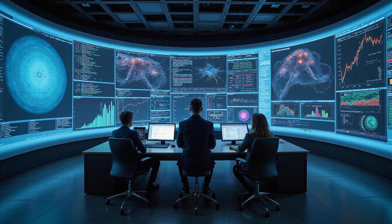  advanced telemetry system powering real-time data streams in high-tech control room