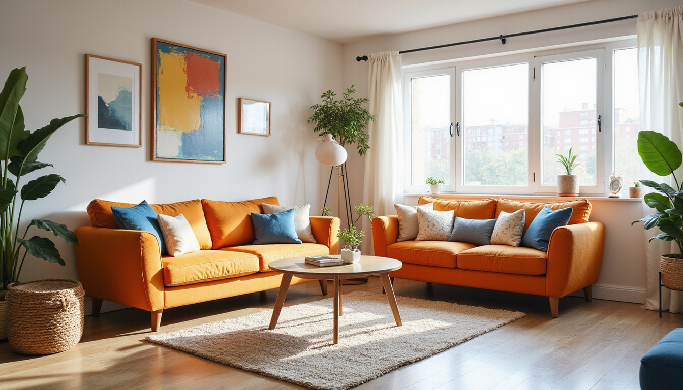 Cozy living room transformation: borax paste tackling stains, before-and-after sofa, sparkling floor, warm light
