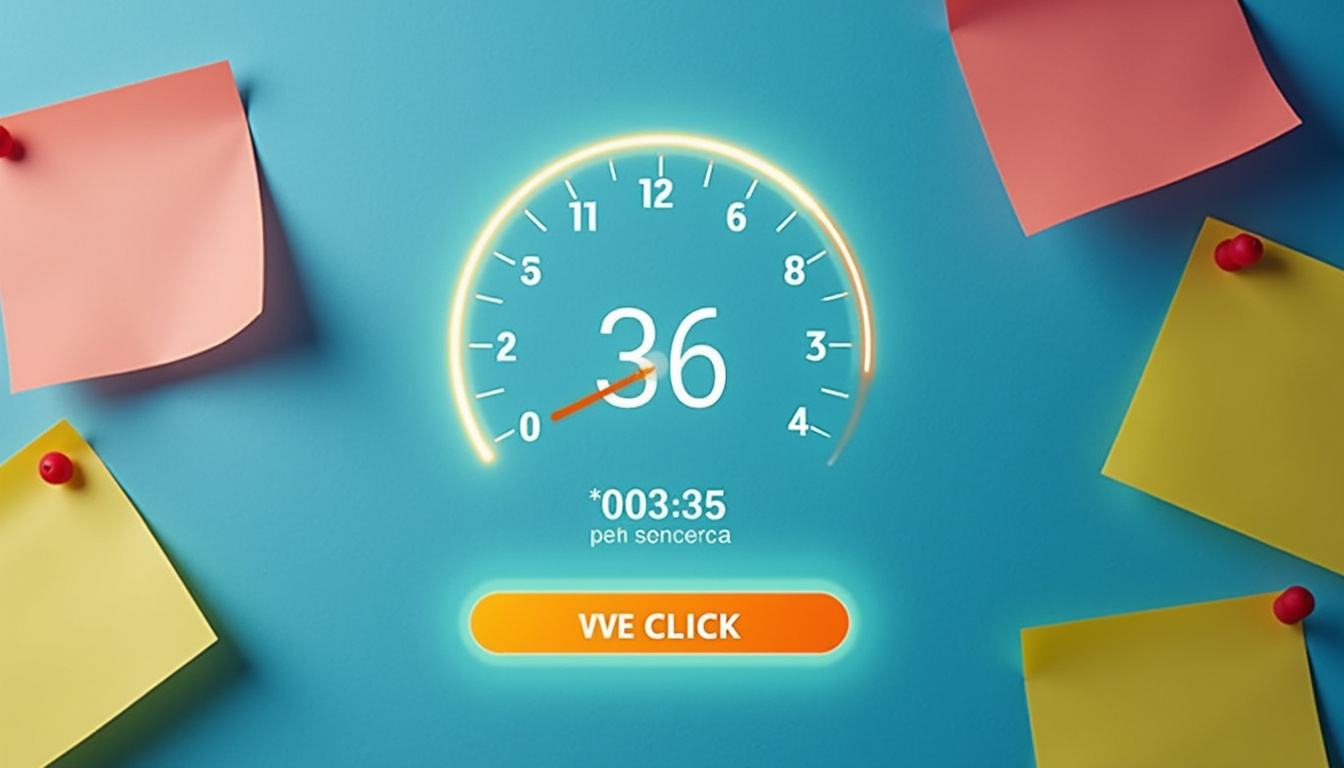 Speedy booking timer, glowing one-click button, real customer reviews pinned like sticky notes