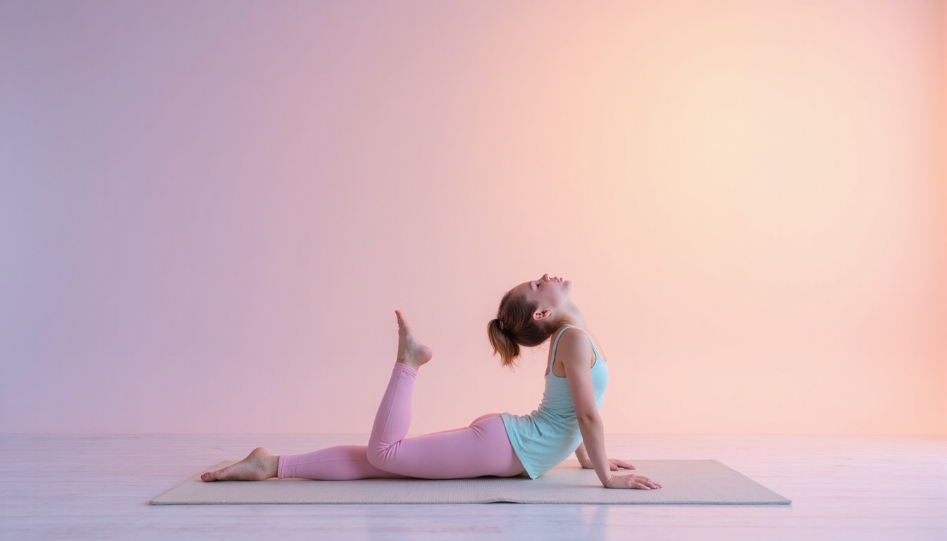  Minimalist studio, person in child