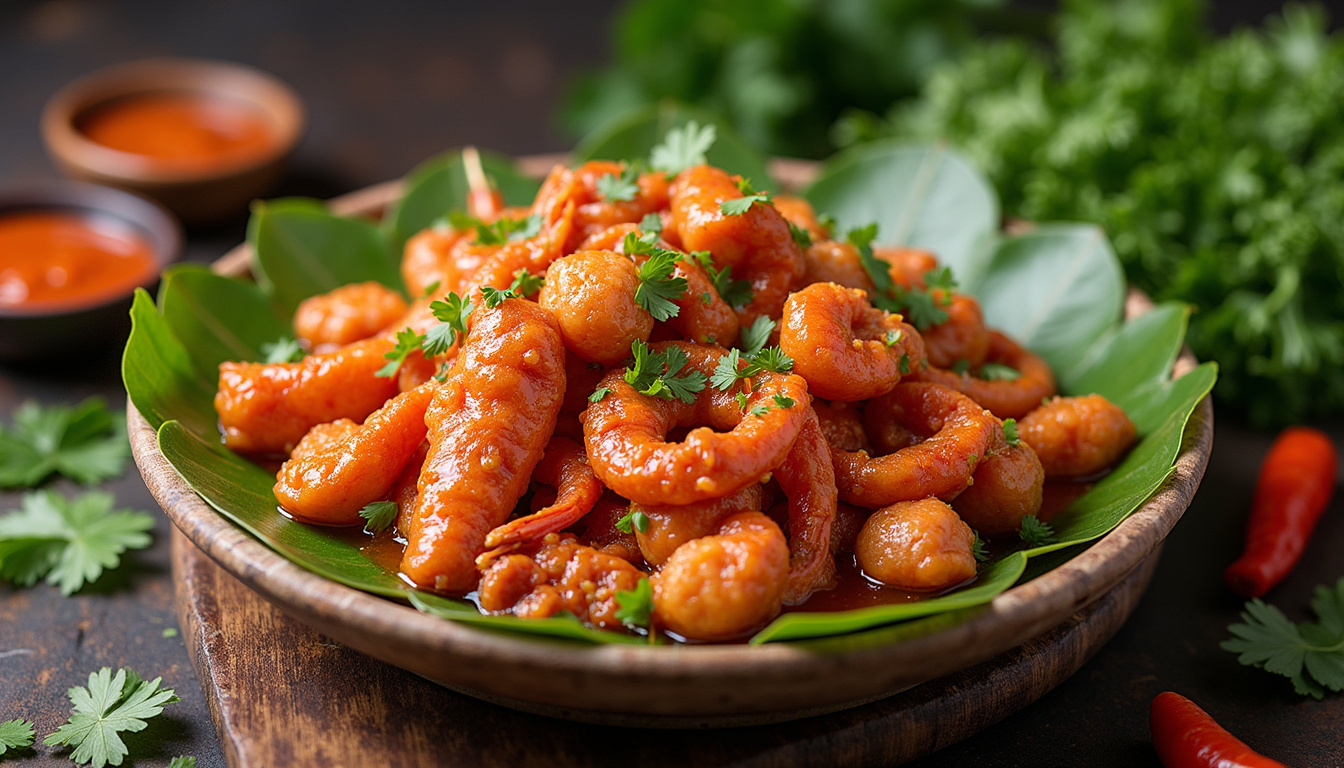 Warung lokal Lovina, seafood murah prasmanan, sambal pedas, suasana pasar tradisional hangat