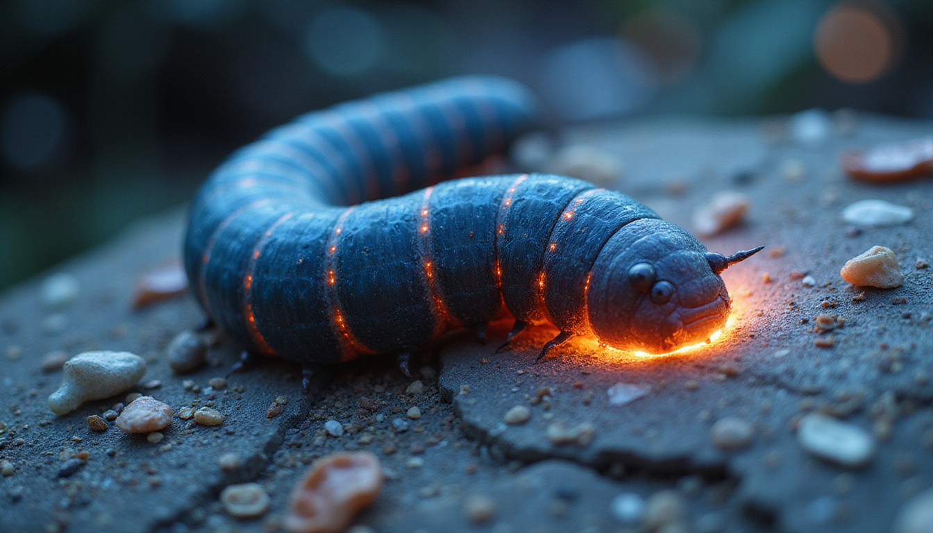  Silkworm icon transforming into molecular enzyme, inflamed tissue cooling, scar fading, cinematic