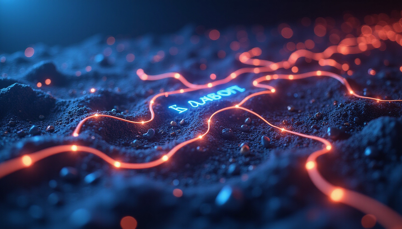 Streamlined chatbot pipeline visualized as fast glowing neural pathways connecting user interfaces, code snippets