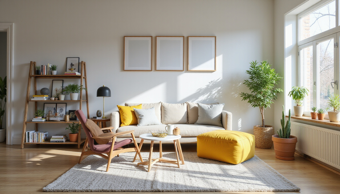  Fast decluttering experts demonstrating affordable hacks: timer, sorting zones, neat minimalist living room