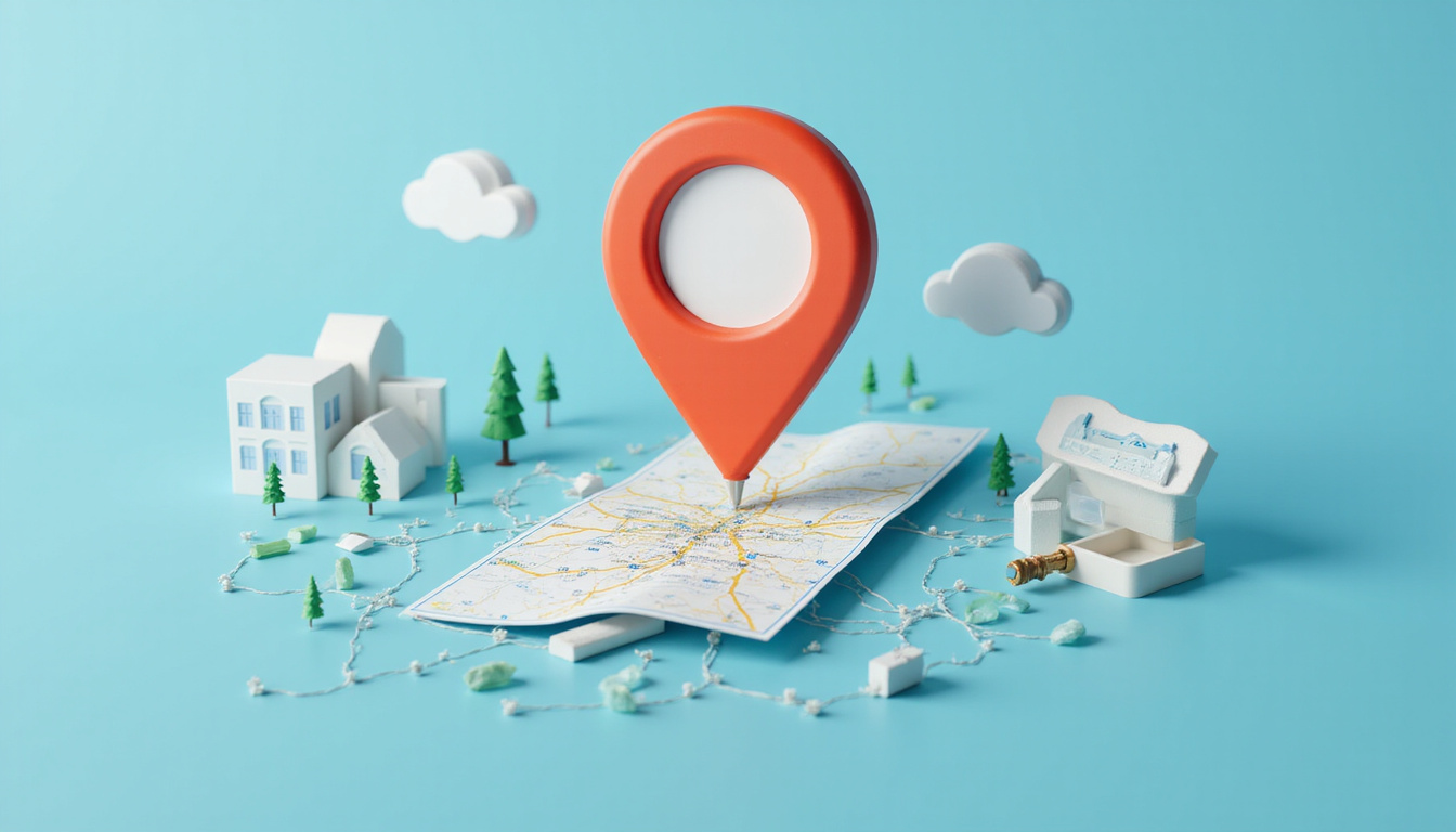  Map pin over supplier network, certificates, handshake, sustainable iconography, modern flat illustration