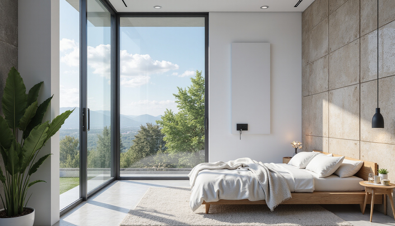  Desain hemat energi, panel surya, shower hemat air, keluarga bercengkrama di teras