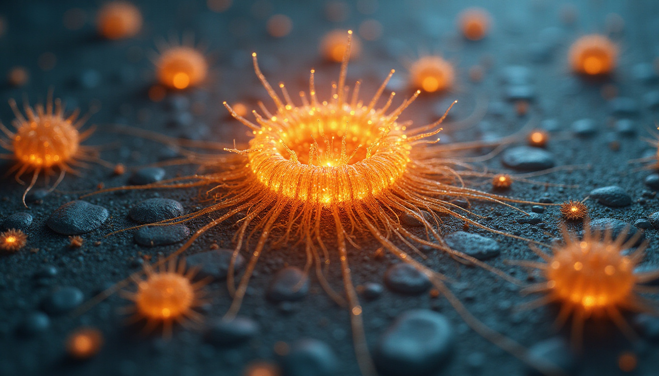  Macro view of hair follicles regenerating, glowing roots, botanical extracts and microscopy details