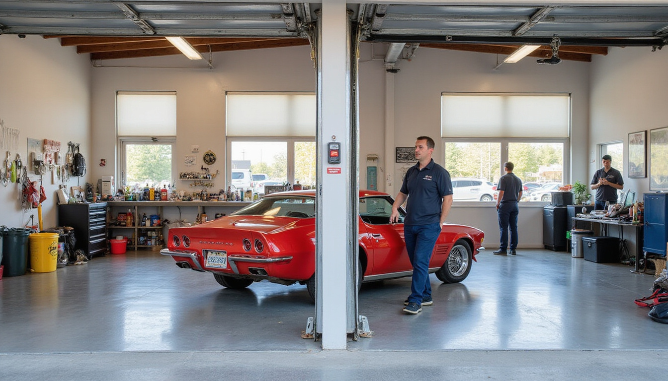  Fast decluttering before-and-after garage transformation, local pros in uniforms, stopwatch, bright clean interior