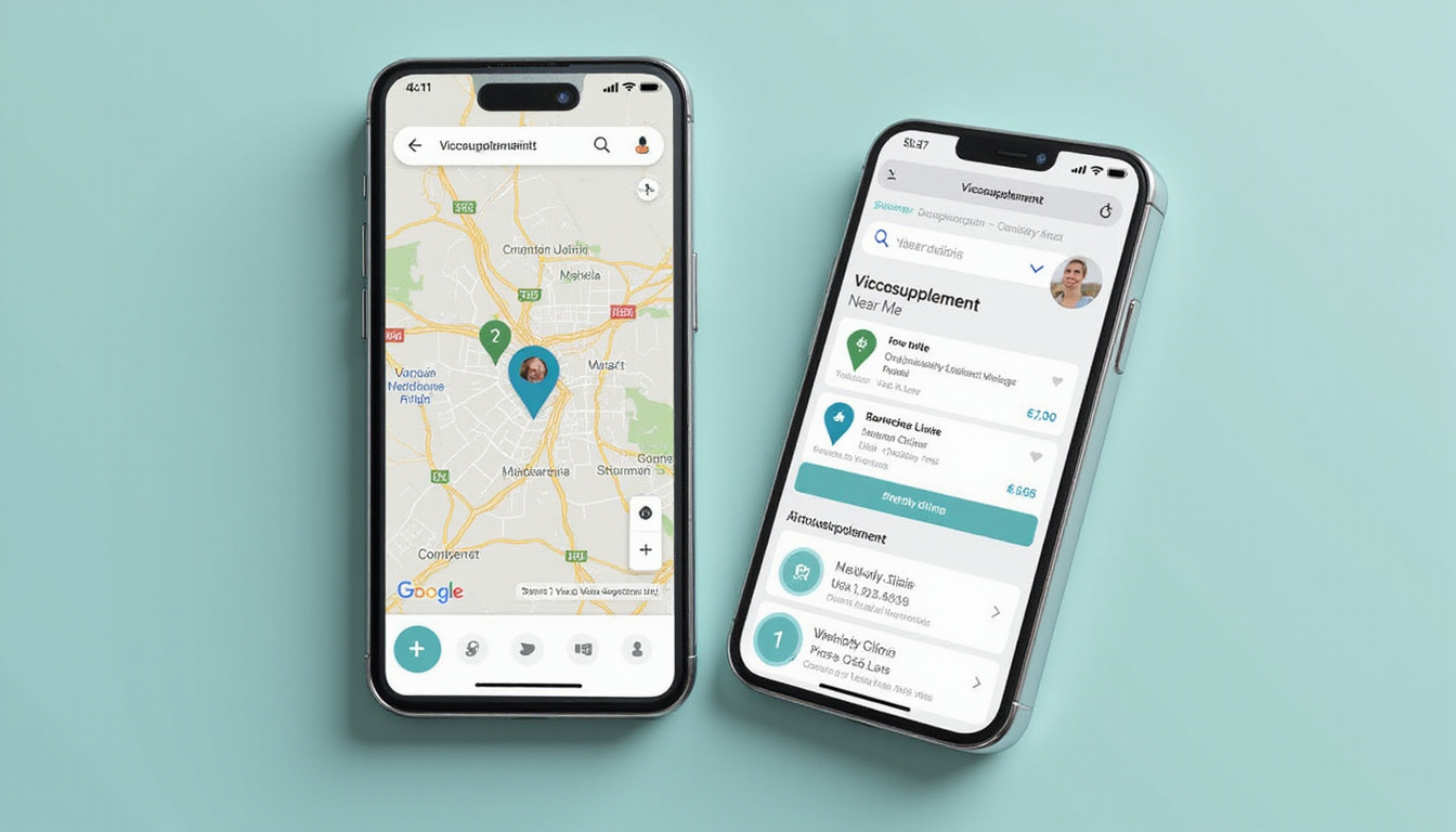  Smartphone map search 