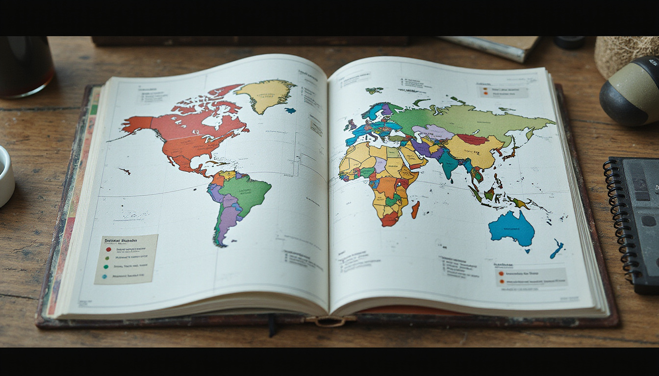 Open playbook overlay, annotated maps and radio comms, high-contrast cinematic planning scene