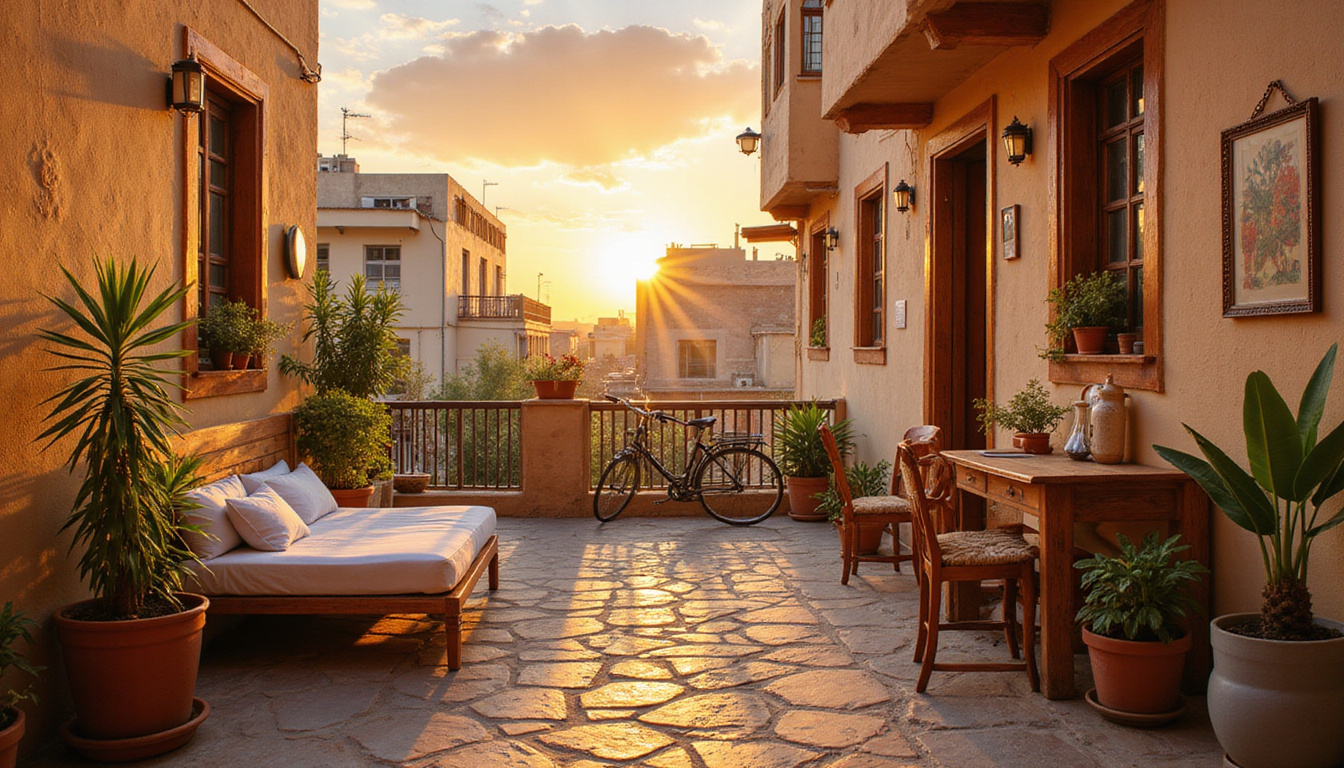  Cozy budget guesthouse near Nile Delta canals sunrise bicycles local market rustic charm