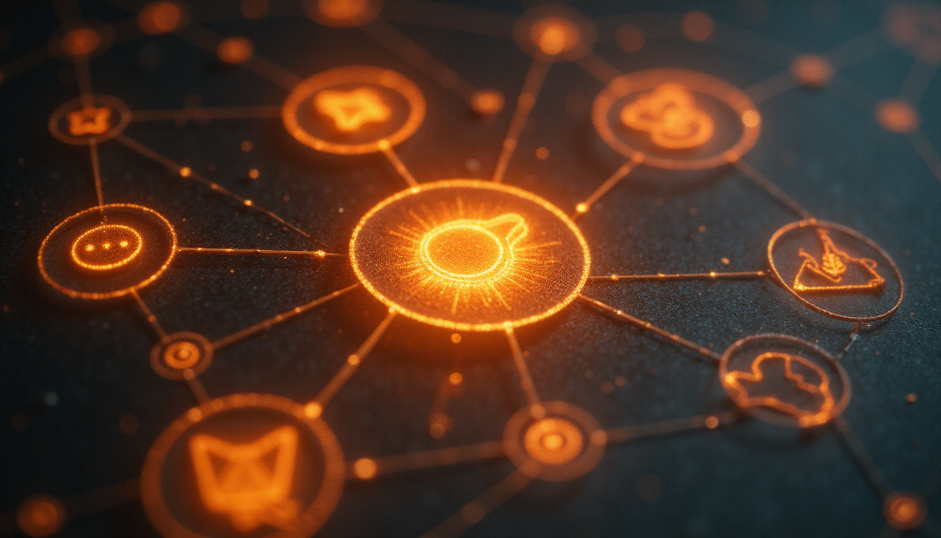  Close-up of subtle behavioral cues as luminous icons predicting recovery, warm hopeful atmosphere