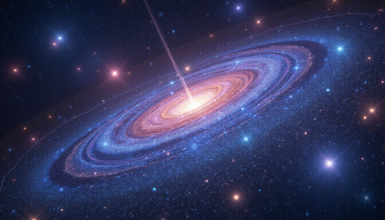  Cosmic constellation map merging with life path lines, vibrant colors, stars, astrological symbols