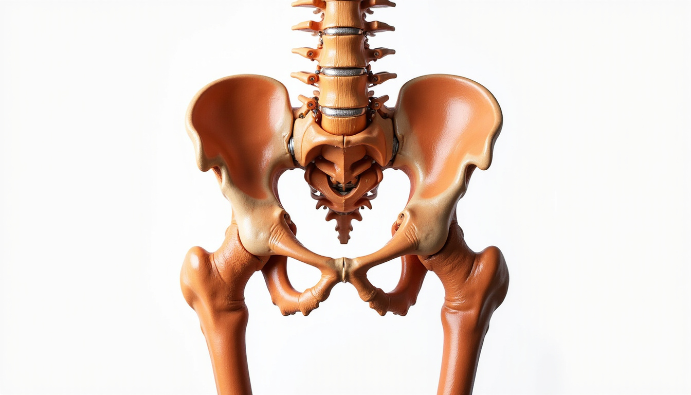  Cutaway anatomical illustration of hips, pelvis, and lower back muscles engaging during hinge